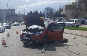 Pojazd biorący udział w zdarzeniu drogowym