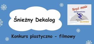 śnieżny dekalog plakat konkursu