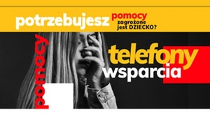 plakat &quot;potrzebujesz wsparcia?&quot;