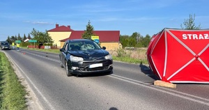 zdjęcie poglądowe z miejsca wypadku