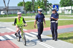 Uczestnicy,goście uczniowie, Powiatowego Finału Ogólnopolskiego Turnieju Bezpieczeństwa w Ruchu Drogowym w Mielcu