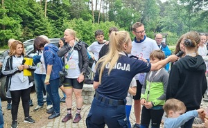 uczestnicy III Majowego Rajdu &quot;Po zdrowie&quot;