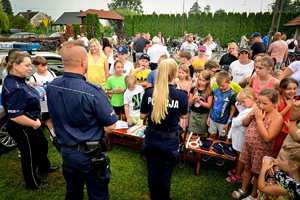 uczestnicy rajdu rowerowego w Radomyślu Wielkim