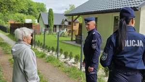mieleccy dzielnicowi kontrolujący ogródki działkowe