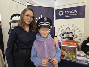 Mieleckie policjantki z dziećmi