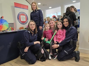 Mieleckie policjantki z dziećmi