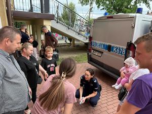 Uczestnicy pikników i imprez plenerowych na terenie mielca i powiatu zorganizowanych z okazji dnia dziecka