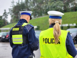 mieleccy policjanci ruchu drogowego