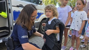 Dzieci z przedszkolakami w Rzemieniu