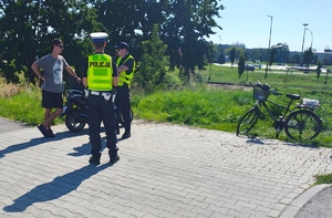 policjanci i funkcjonariusze SOK podczas działań Stop Brawurze