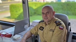 uczestnicy Akcji krwiopijstwa w Mielcu przy PSP