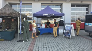 uczestnicy Akcji krwiopijstwa w Mielcu przy PSP
