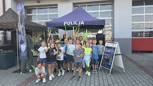 uczestnicy Akcji krwiopijstwa w Mielcu przy PSP