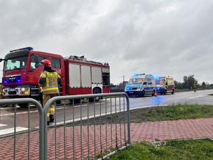 zdjęcia z miejsca tragicznego wypadku kolejowego w Chorzelowie