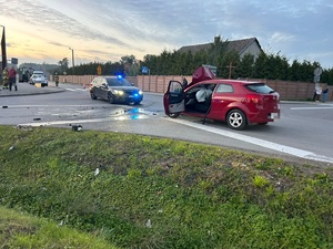 zdjęcia poglądowe ze zdarzeń drogowych