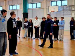 klasa mundurowa z kom. Janem Greniem