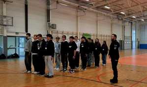 klasa mundurowa z kom. Janem Greniem