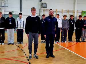 klasa mundurowa z kom. Janem Greniem