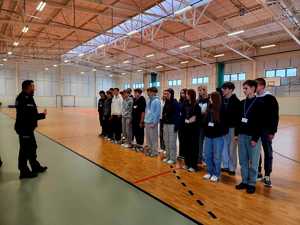 klasa mundurowa z kom. Janem Greniem