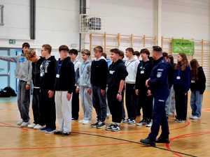 klasa mundurowa z kom. Janem Greniem