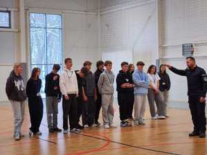 klasa mundurowa z kom. Janem Greniem