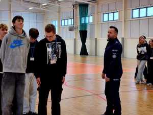 klasa mundurowa z kom. Janem Greniem