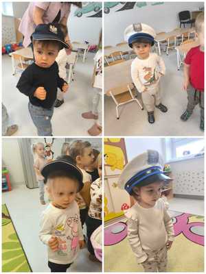 przedszkolaki z "Psotnej Andzi"  policjantką