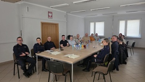 uczestnicy spotkania Policja-media