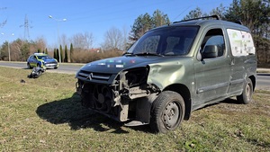 zdjęcia z miejsca wypadku