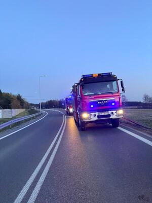 zdjęcia z miejsca zdarzenia