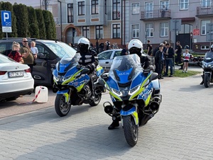 uczestnicy otwarcia sezonu motocyklowego w Radomyślu Wielkim