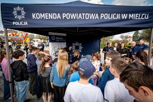 uczestnicy otwarcia sezonu motocyklowego w Radomyślu Wielkim