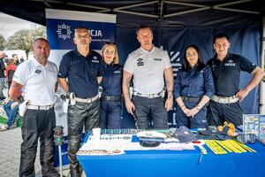 uczestnicy otwarcia sezonu motocyklowego w Radomyślu Wielkim